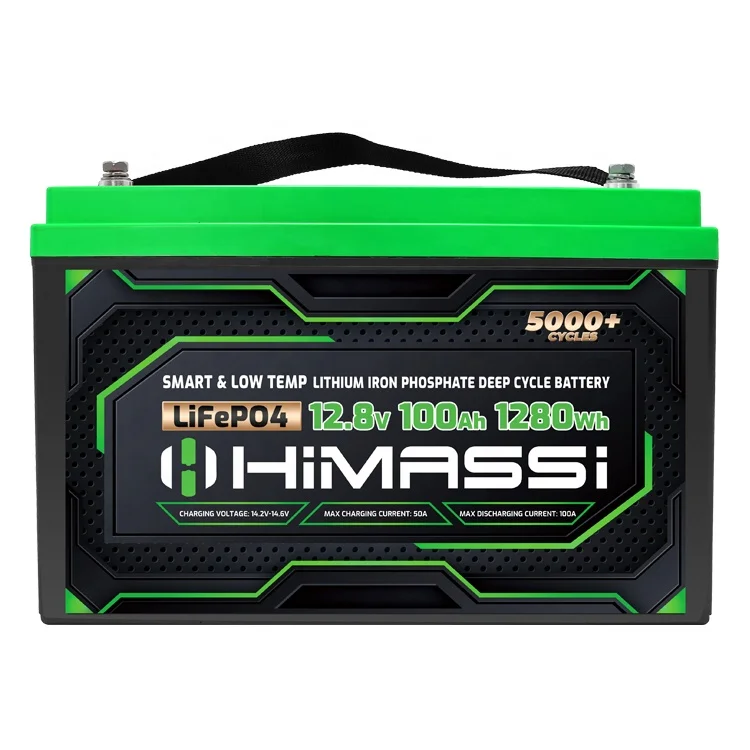 Himax (IEC62619) 12.8V 100Ah LiFePO4 Deep Cycle Battery Pack with Bluetooth for Low Speed Electric Vehicles