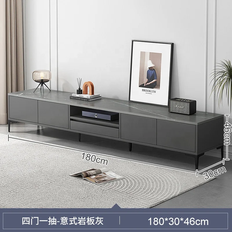 YOUTAI modern simple light luxury living room furniture coffee table tv stand combination