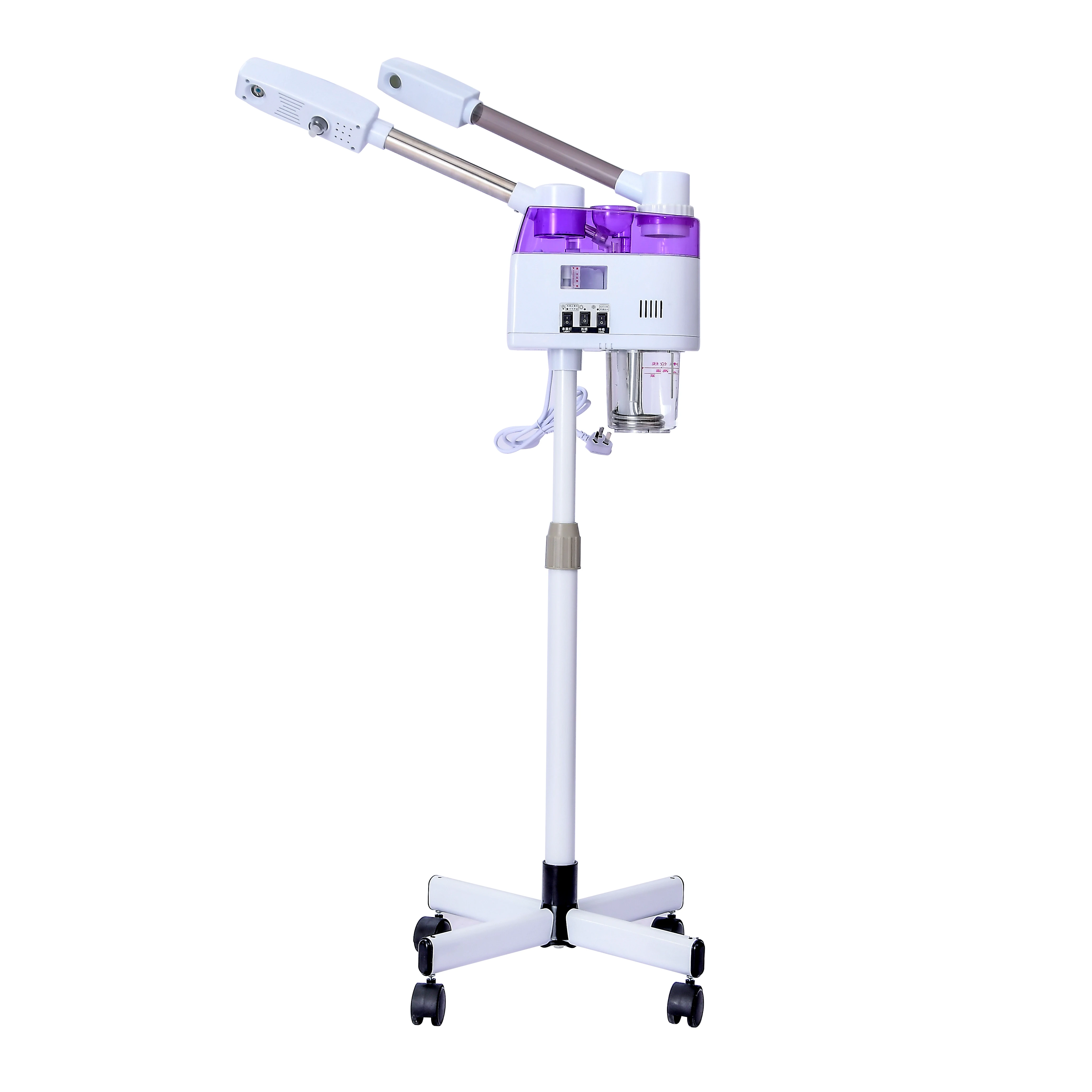 Hot Sale Hot & Cold Facial Steamer Skin Clearing Facial Moisture Equipment for Salon steamer for face
