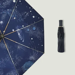 rain umbrella Hot Sale Lady Umbrella Sunshade Outdoor Three Fold  Wholesale Low Price anime Umbrella regenschirm
