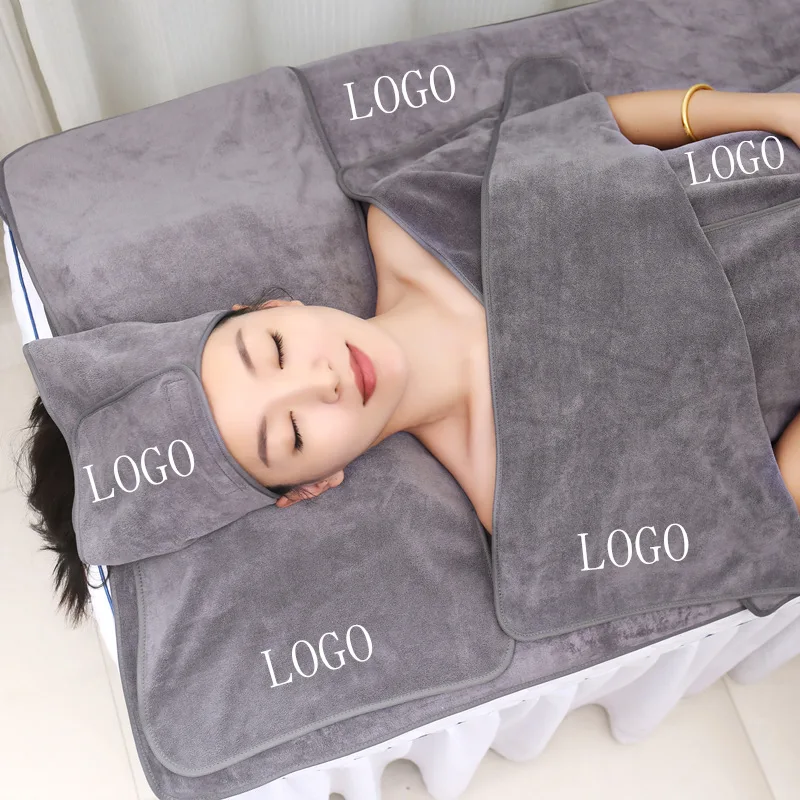 Eco Organic Grey Pure-Cotton Bath Towel for Multiple Usages - Premium Quality Extra Plush Super Soft Towels