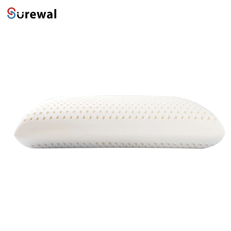 Подушка для сна из натурального латекса SUREWAL роскошная стандартная крепкая с боковой спиной и животом