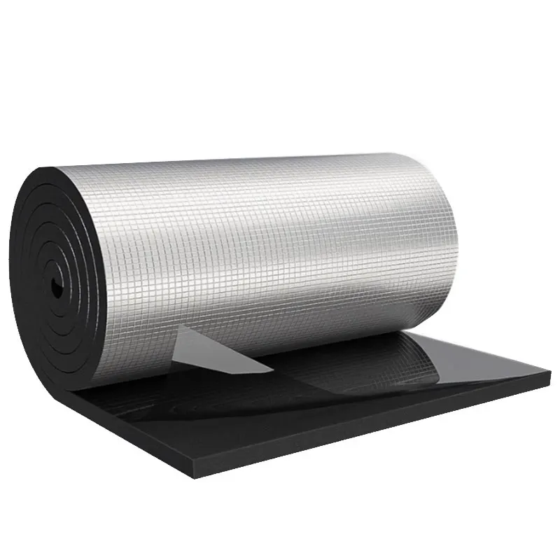 Best price black sound proof wall panels acoustic NBR rubber foam roll