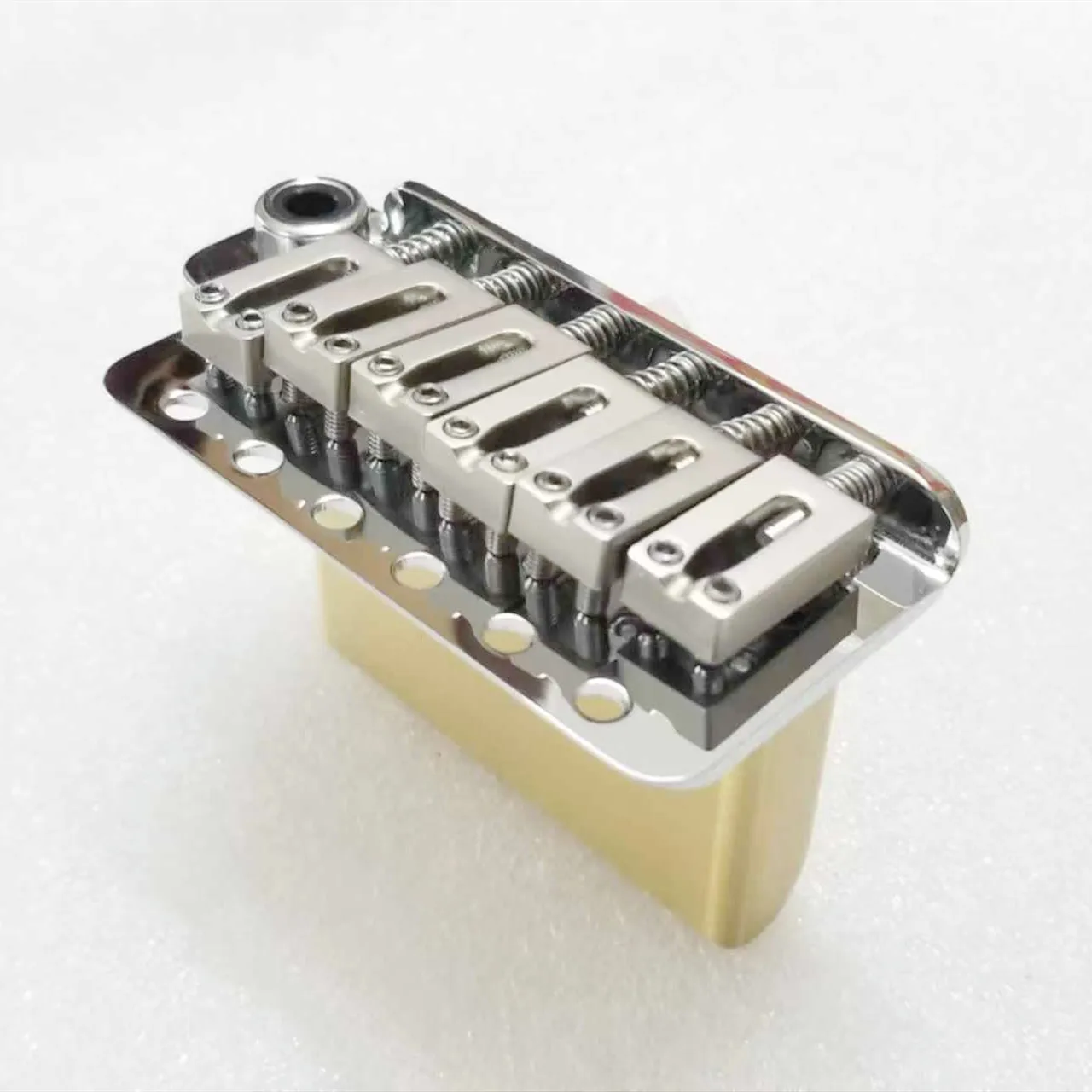 Brass Block ST Tremolo Bridge 6-Point 52.5mm String Spacing Tremolos