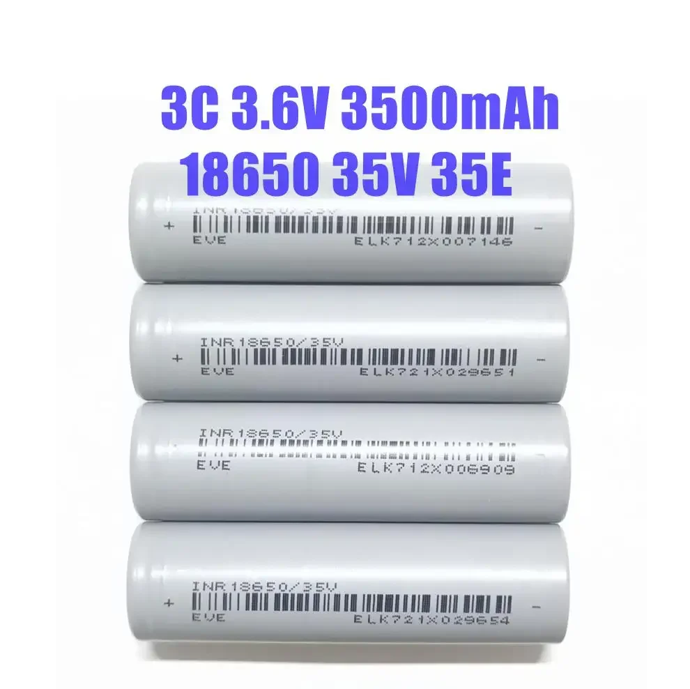 High Quality INR18650 Lithium Ion Battery Pack NMC 3.7v Li-ion Battery Cell 3500mah 5000mah lithium ion batteries