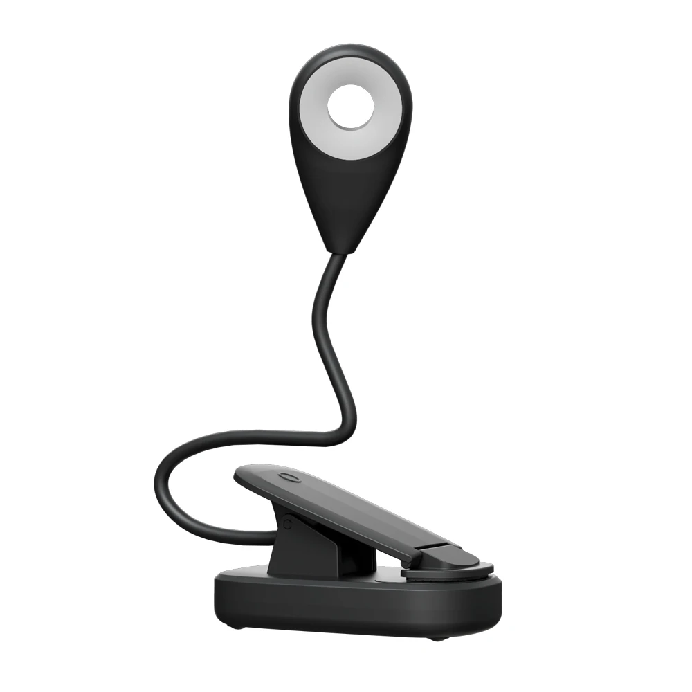 Adjustable Creative Smart Reading Book Light With CE ROHS FCC Type C Charge port