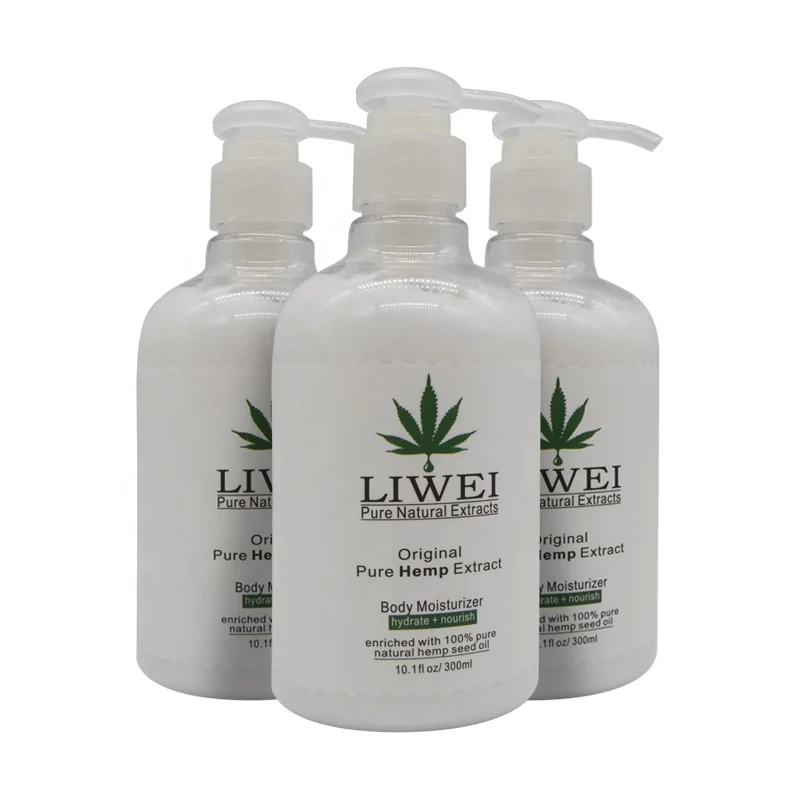 
Wholesale Private Label Body Lotion Whitening Moisturizing Lightening Anti Wrinkle Hemp CBD Oil Extract Lotion 