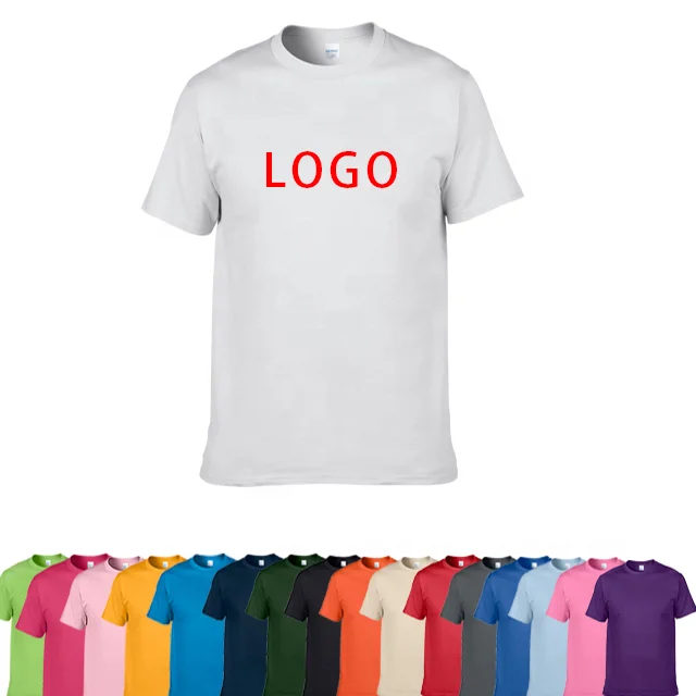 Wholesale Custom LOGO Printing 11 color 100% Polyester sublimation round neck Plain Custom T shirts Printing for Men