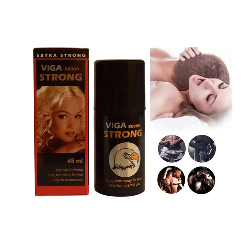 
 Спрей Super Viga 50000 с витамином Е, спрей для продления полового акта для мужчин  