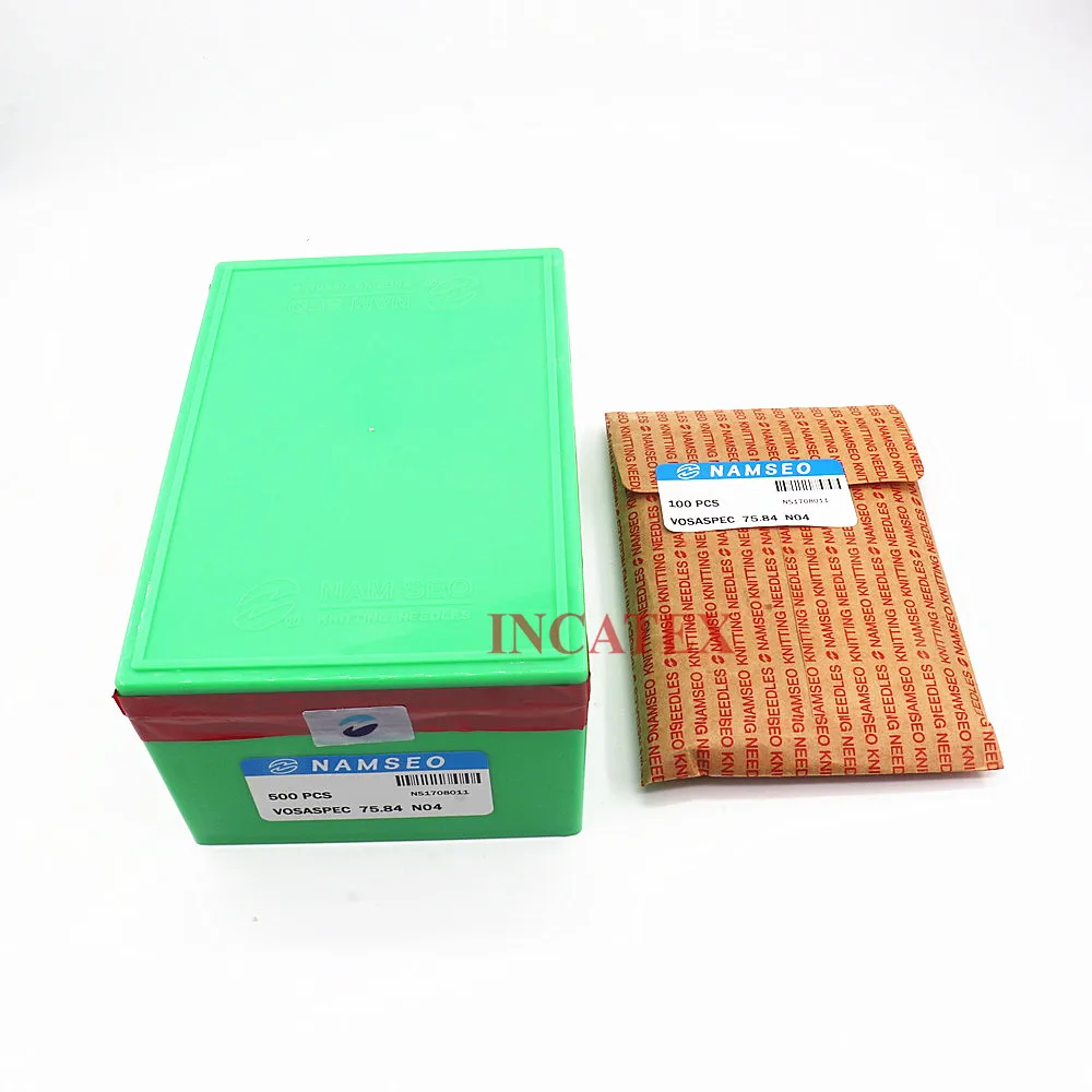 500 Pieces Genuine Korea NAMSEO Knitting Needle VOSASPEC 75.84 N04 For SHIMA SEIKI Chinese Knitting Machine