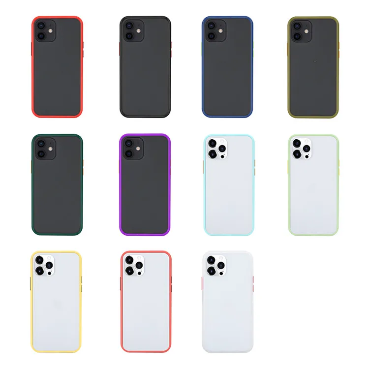 
360 degree full sturdy anti fall thin tpu pc frosted phone back cover case for Samsung A71 