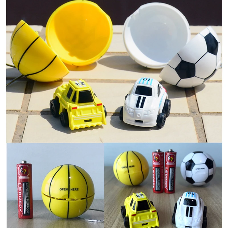 2.4g Plastic Mini Remote Control Electric Forward Function Racing Ball Basketball Football Mini Rc Car