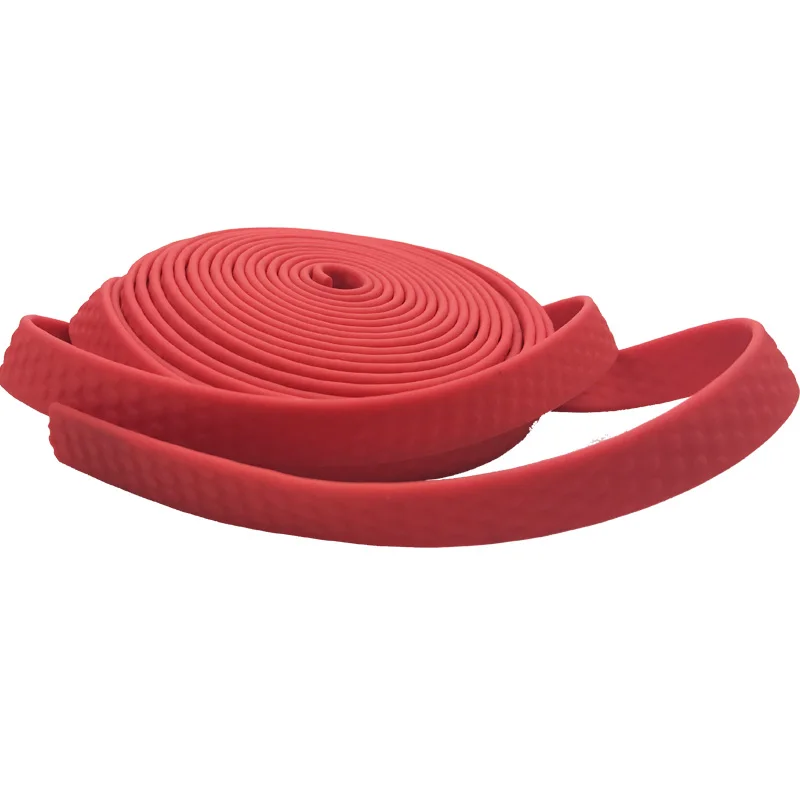 Easy To Clean Embossed Pattern PVC Coated Polyester Webbing for Bag Belt