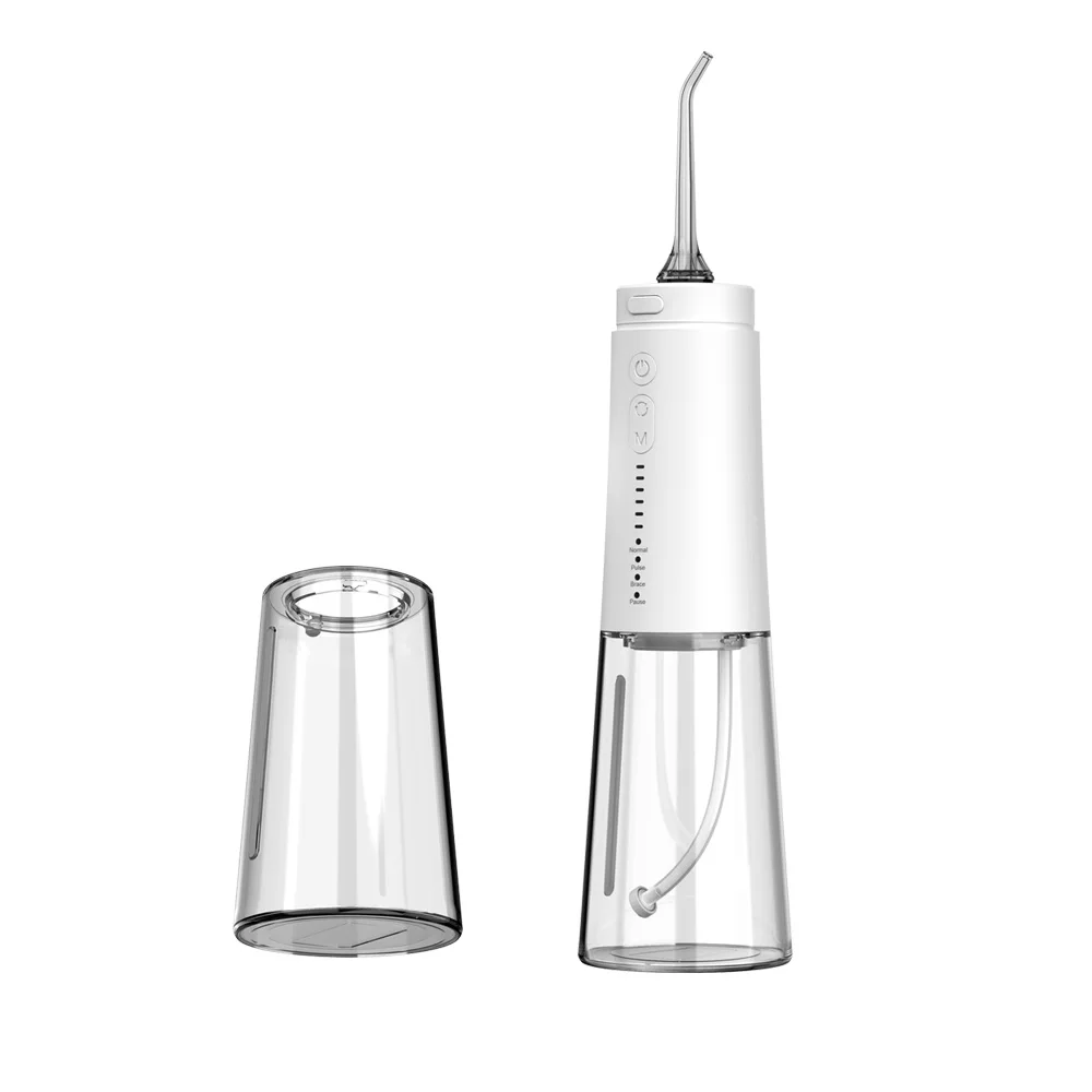 Water Flosser Professional Cordless Dental Oral Irrigator  Portable Water Tank 4 Modes  Irrigator For Oral