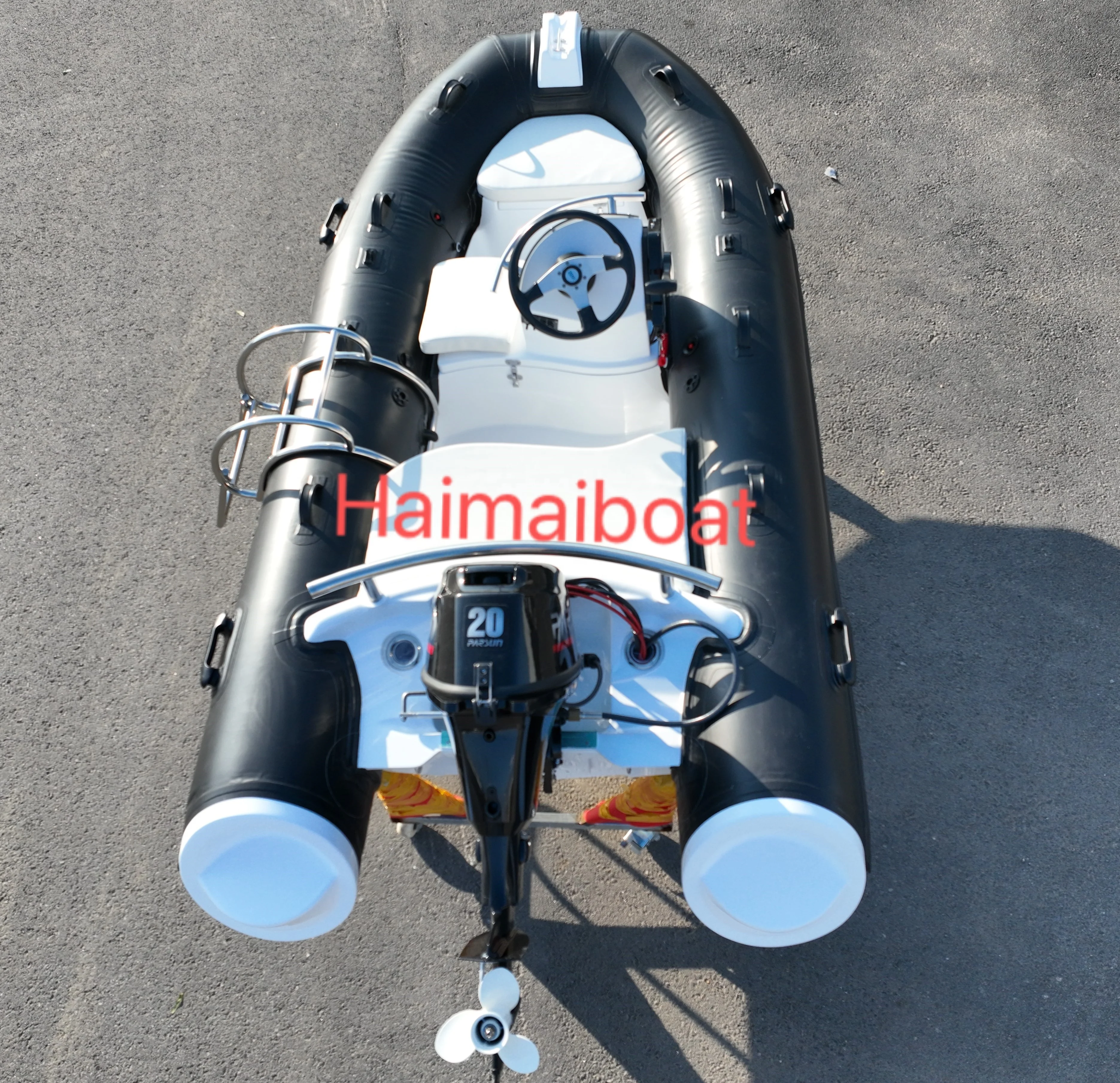 CE RIB330 Inflatable Boat Fiberglass RIB Boat with front cabin