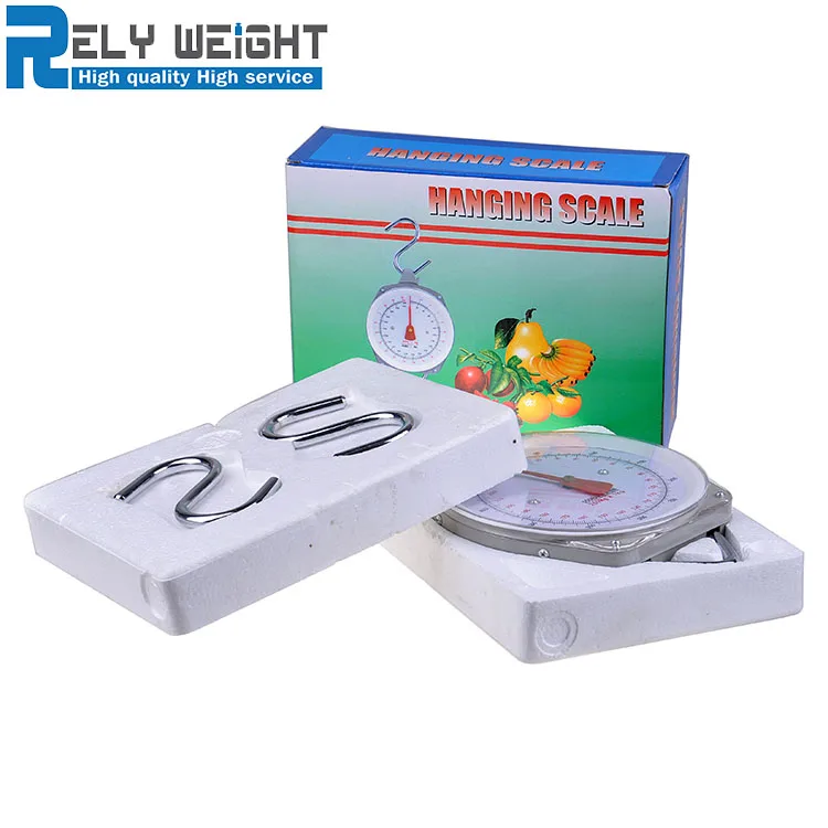 25kg/100g 50kg/200g 100kg 150kg 200kg portable Mechanical Household Spring weight luggage crane baby weighing hanging scale