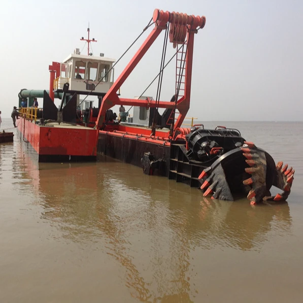 8/12/16/20/24/26 inch Dredging machine hydraulic sand dredger ship with cutter head and diesel engine
