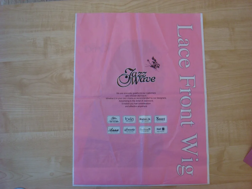 cheaper high quality logo printed die cut bag plastic bag