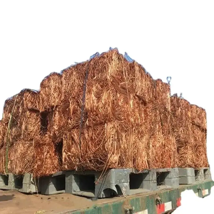 Wholesale of a large amount of copper wire waste and hot sales of mulberry copper scrap steel in factories