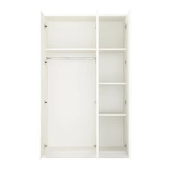 Factory Price Wooden Wardrobe Cabinet Clothes Closet Bedroom Armoire Organizer Big Closet