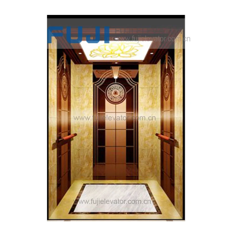 FUJI 1000kg 13 Person Capacity Passenger Lift China Lifts Elevator Stainless Steel Cabin Elevator Lift Passenger