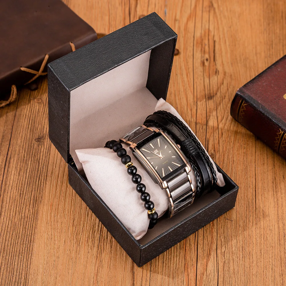 2024 New Exquisite All-in-one Quartz Watch Bracelet Set Watch Gift Box