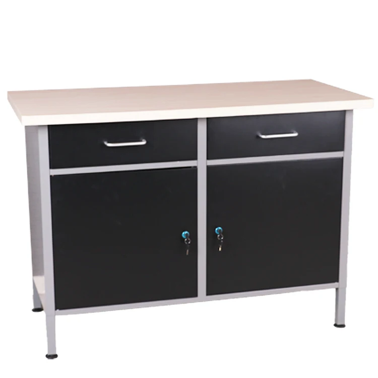 Металлический ящик для инструментов, оптовая продажа тележка для инструментов б/у промышленный Верстаки