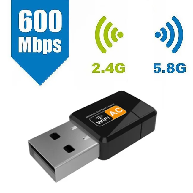 Realtek 8811 600M USB беспроводной Wi-Fi адаптер 2 4 ГГц 5 двухдиапазонный ключ-драйвер беспроводная сетевая карта AC600