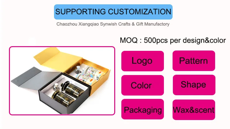 Декоративные контейнеры для свечей