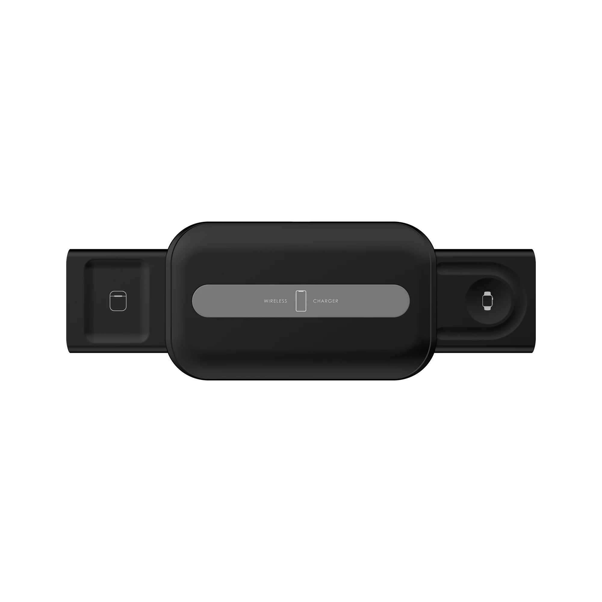  Новинка 2020 беспроводное быстрое зарядное устройство 3 в 1 Qi для iphone 12 AirPods Apple