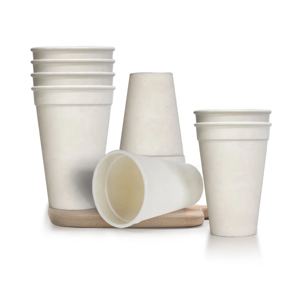 Corn Starch Biodegradable Cups Hot Drink Coffee Disposable Cup 700ml 200ml