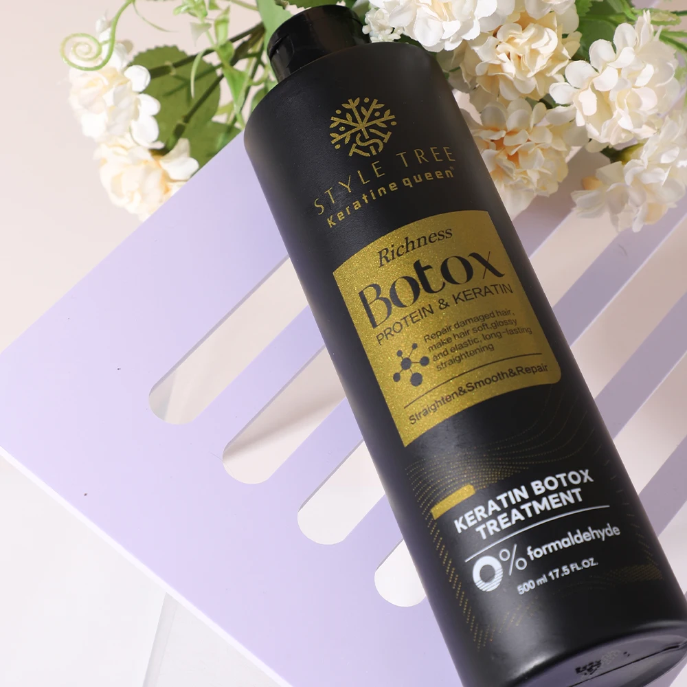 Factory Private Label Repair Formaldehyde Free Protein Collagen Rebonding Botox Professional Brazilian Keratin Hair Treatment