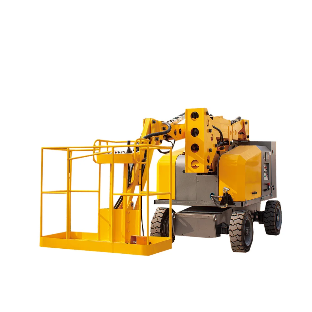 Rotary Lifting Platform Self-Propelled Electric Bending Arm Hydraulic Lift Aerial Maintenance Vehicle  Work Platforms