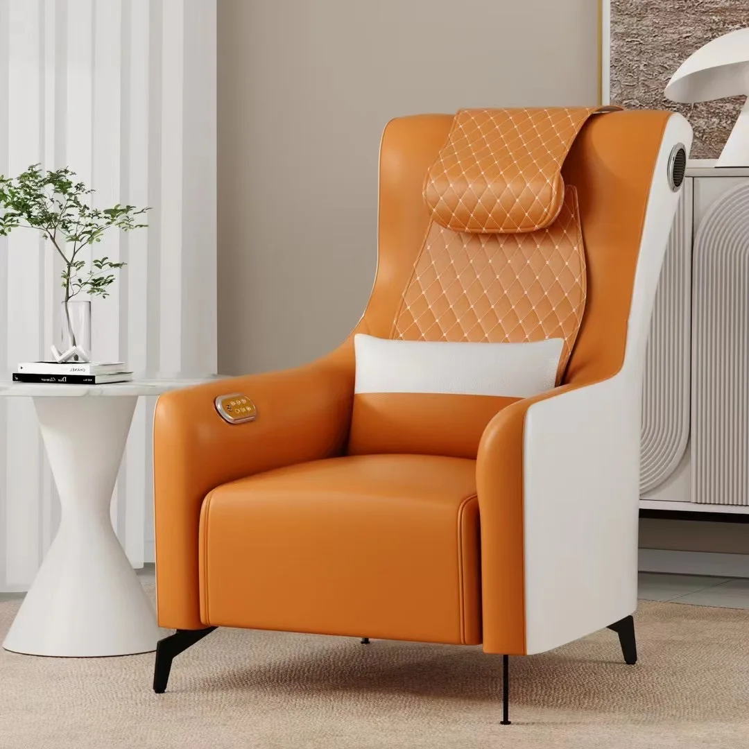 New Model Electric Motor Sofa Leather Massage Chair Electric foot remote control small machine for body vending Track Sofa
