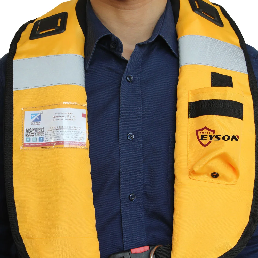 Eyson life jacket inflatable in China lalizas inflatable life jacket inflatable swim buoyancy vest life jacket