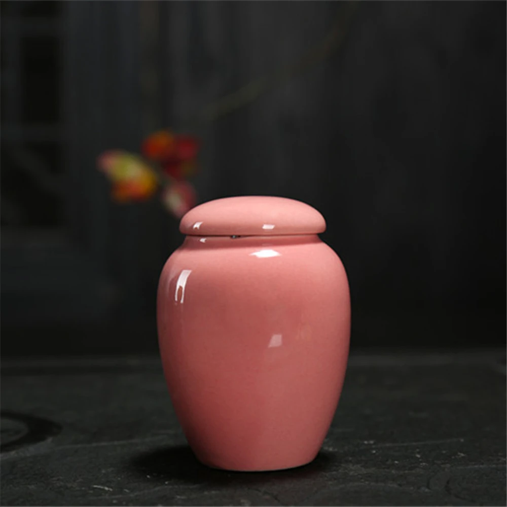 Pet Paw Cremation Ceramics Memorials Urn for Dear Cat Dog Ashes Keepsake