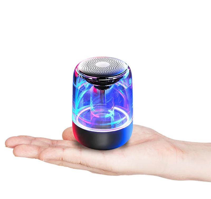 Colorful Outdoor LED C7 Speaker Audio Dropshipping Products Mini Speaker Portable Speakers With Smart Led Lighting