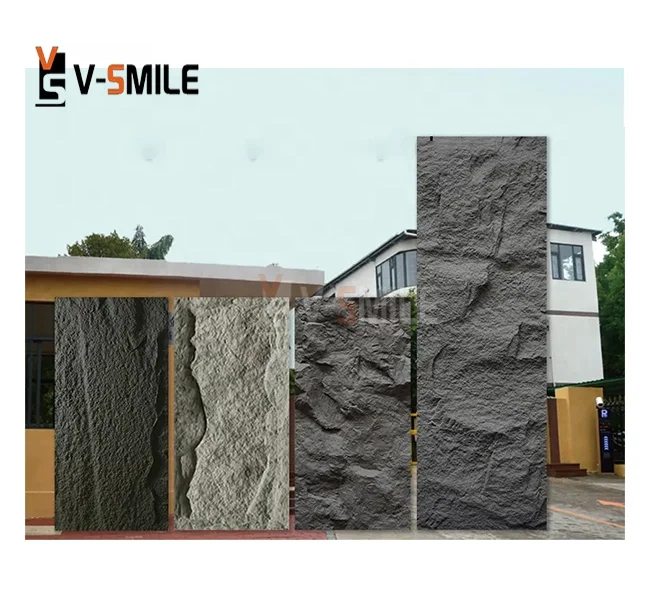 Polyurethane PU Faux Artificial Culture Stone Exterior Decorative Wall Panels