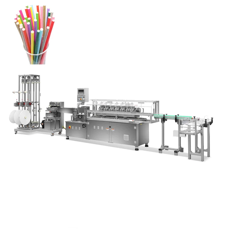 factory High speed manufacturing drinking paper straw machine price for sale