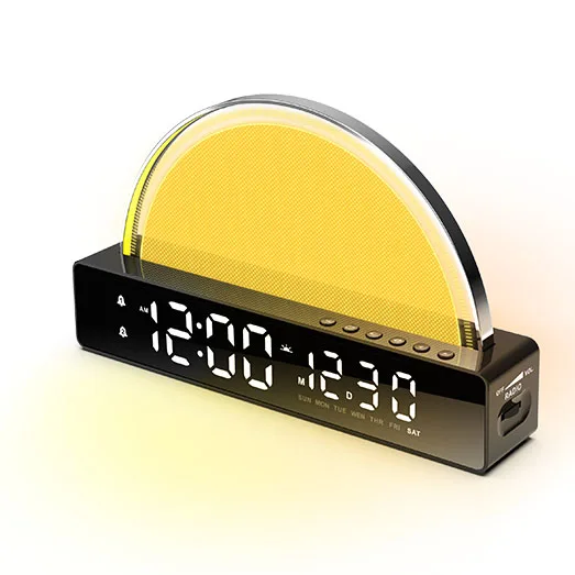 Wake Up Light with Gentle Sunlight for Get Up Comfortably Without Fright