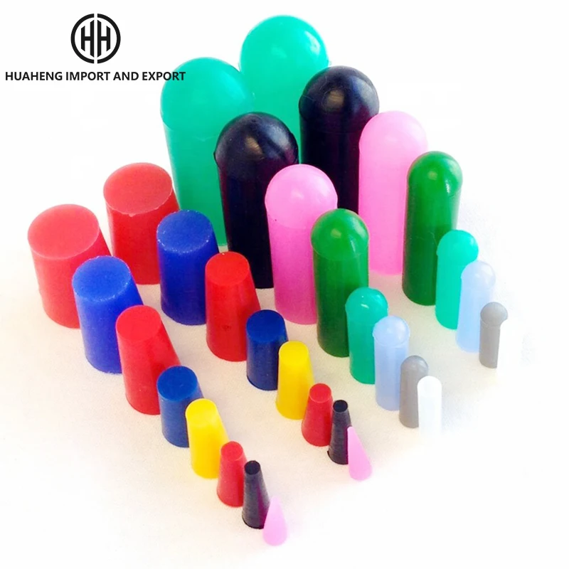Customized Manufacture Wear Resisting Rubber Hop Tapered Silicone Rubber Plug Rubber Silicone Stopper