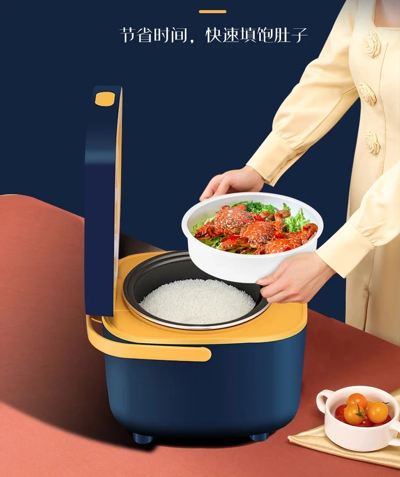 Factory OEM Small Cute Smart Rice Cooker Olla Arrocera 1.0L 1.8L Square Electric Rice Cooker for Home Use