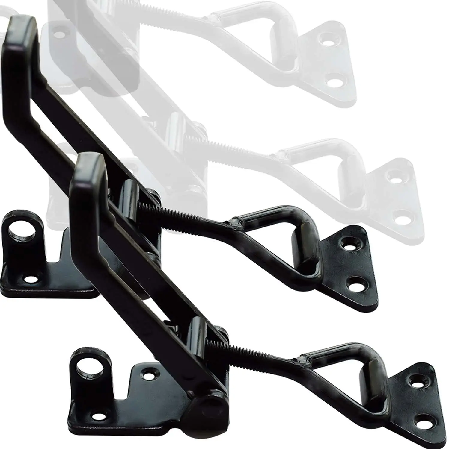 Heavy Duty Toggle Clamp Latch, 4003 Style 1320lbs Capacity Pull Latch Clamps Black Adjustable Quick Release Hasp Clamps