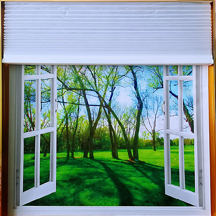 100 pleated curtain foundation paper curtain free of punching easy installation of shading window decoration temporary folds