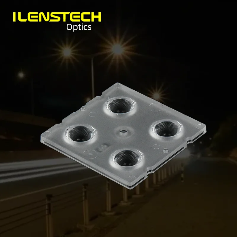 5050 secondary optics 2x2 led lens for sport lighting