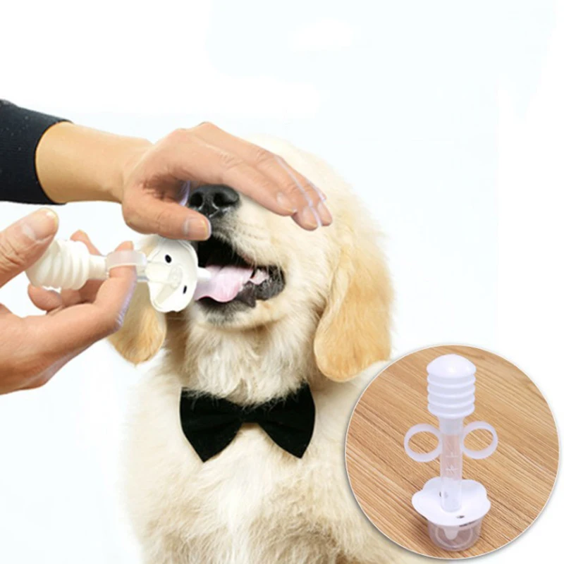 Pet medication feeder animal pet medicine syringe feeder dog cat puppy milk feeder