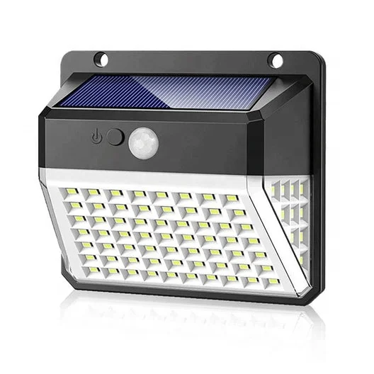 Solar Outdoor Lights Upgraded 84 LED 3 Modes Motion Sensor Security Lights 270 Wide Lighting Angle IP65 Waterproof