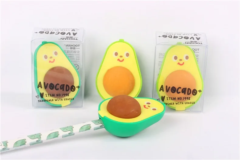 Милый фруктовый авокадо точилка для