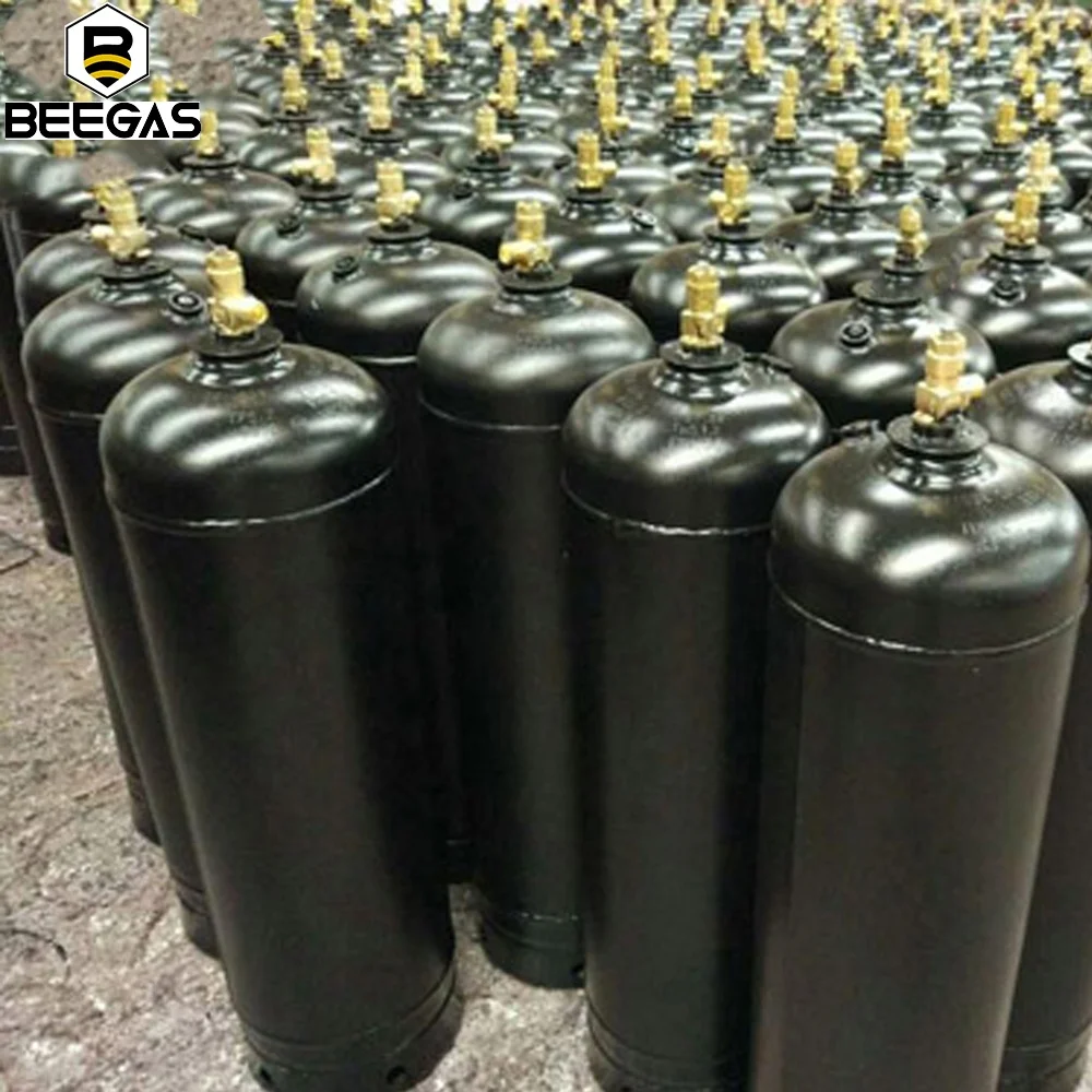 40Bar High Purity Seamless 40bar Acetylene Cylinder 99.9% Purity 40L Acetylene Gas