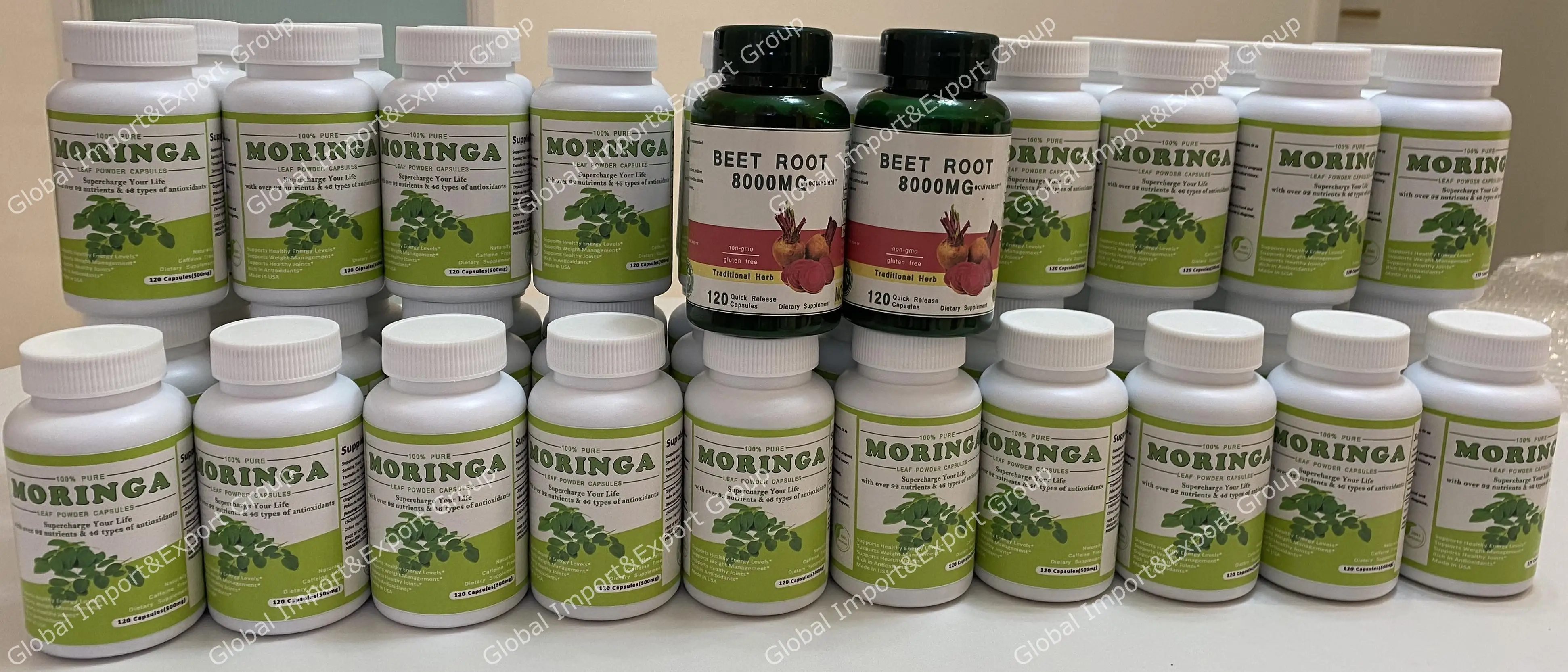 Pure Organic Supports Energy Moringa Metabolism Moringa Powder Moringa Capsules